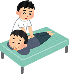 痛みが出るのは結果論 イラスト